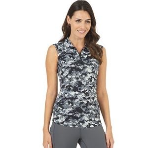 Ibkul limited edition Camo sleeveless top L